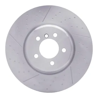 R1 Concepts EPE-31112 Brake Rotor - Dimpled and Slotted
